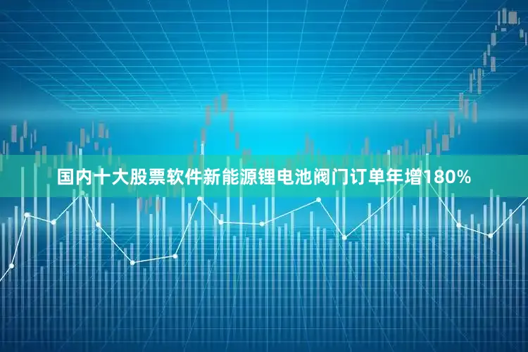 国内十大股票软件新能源锂电池阀门订单年增180%