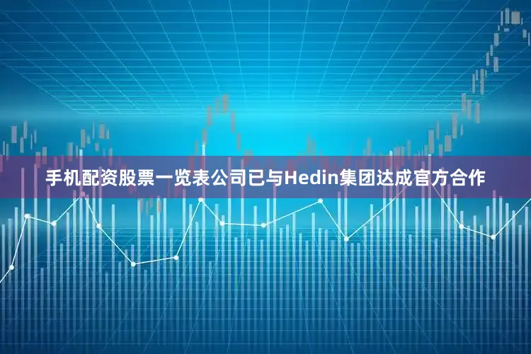 手机配资股票一览表公司已与Hedin集团达成官方合作